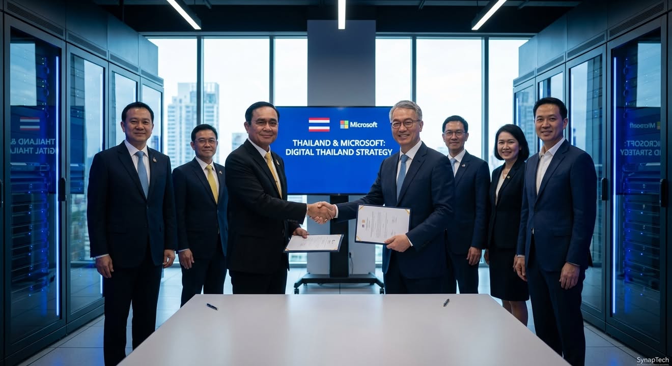 ปลดล็อกศักยภาพแห่งชาติ: ไทย-Microsoft พลิกโฉม Digital Thaila…