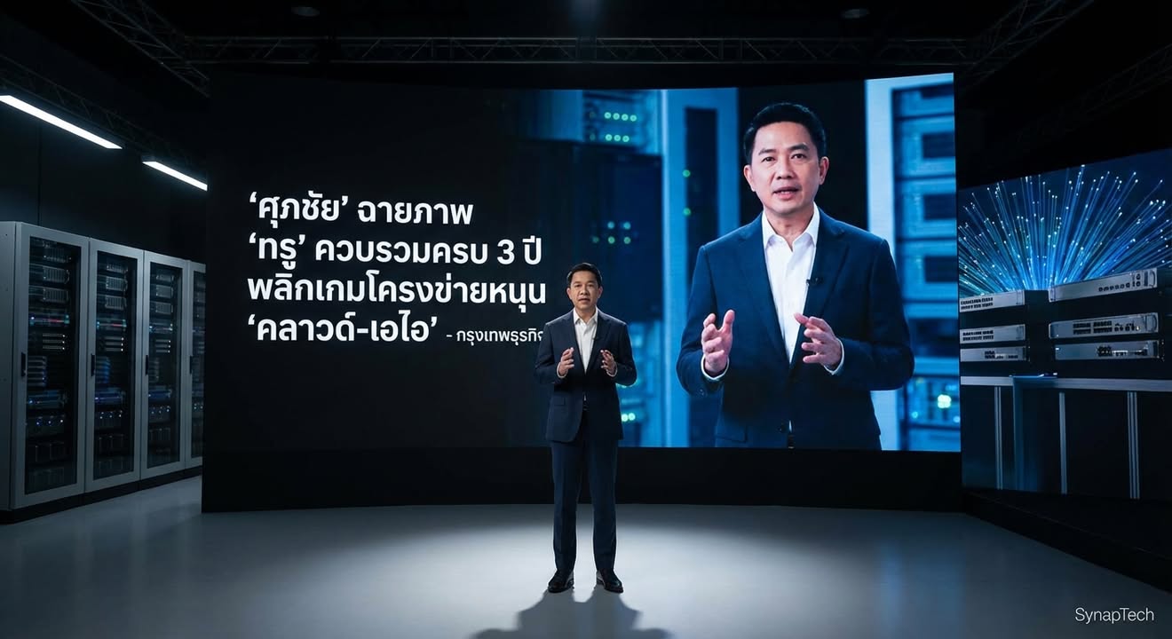 3 ปีแห่งการพลิกเกม: True ไม่ได้สร้างแค่โครงข่าย แต่กำลังปูทา…