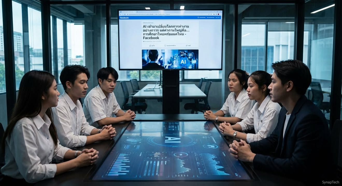 AI เขย่าบัลลังก์ทุกอาชีพ: โจทย์ใหญ่การศึกษาไทย… พร้อมหรือยัง…