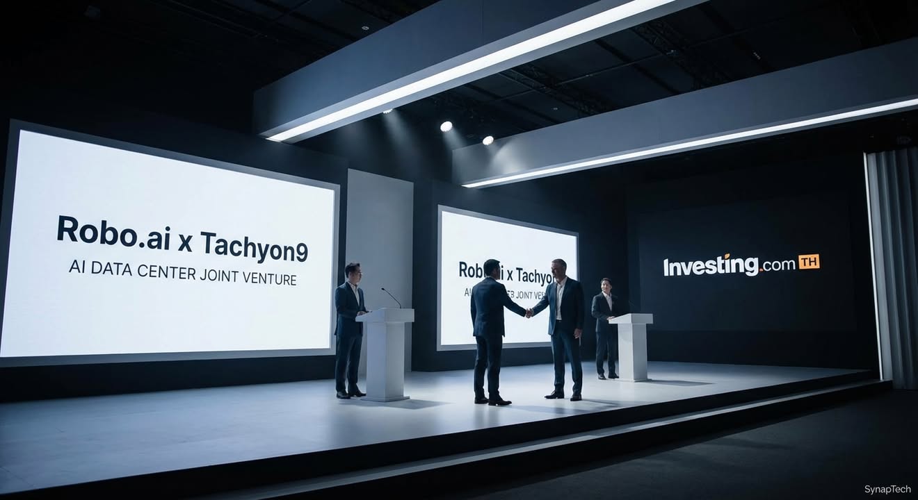 Robo.ai และ Tachyon9: การผนึกกำลังครั้งนี้ไม่ใช่แค่ 'ศูนย์ข้…