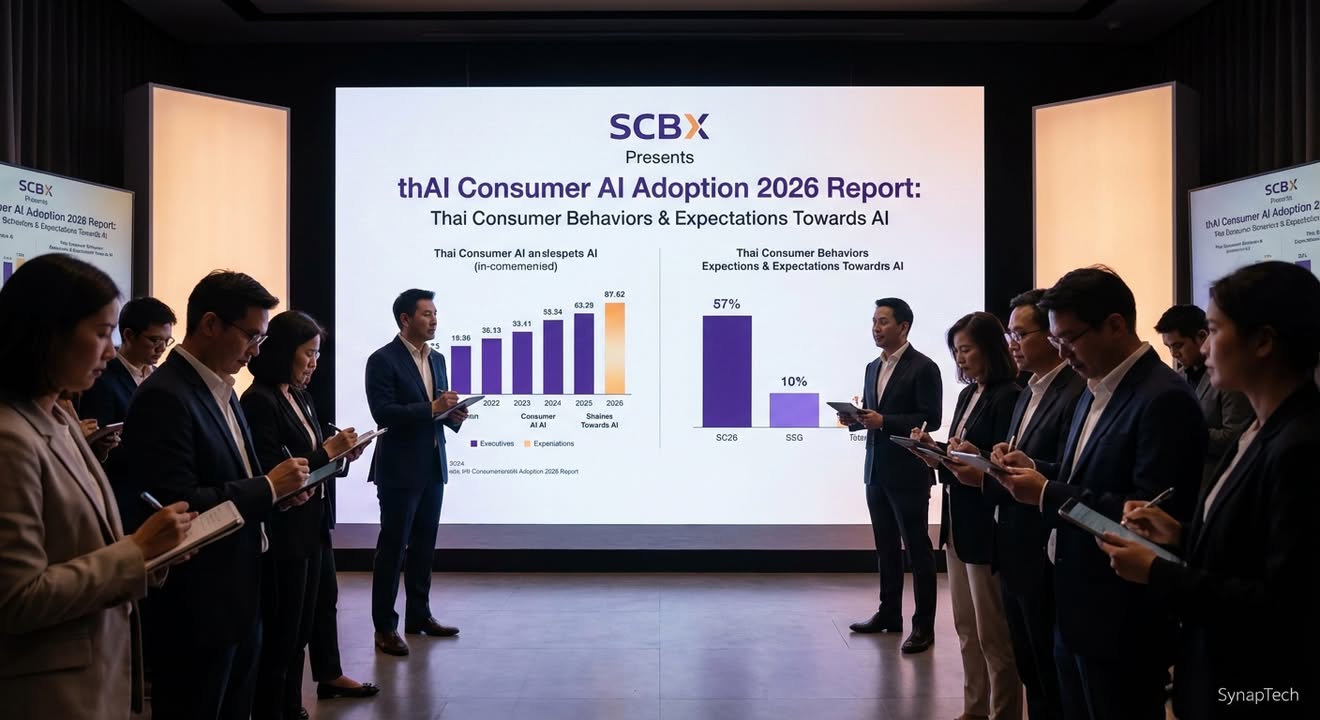 ปลุกพลัง AI ไทย: SCBX เผยอนาคตผู้บริโภคกำหนดทิศทางเศรษฐกิจยุ…