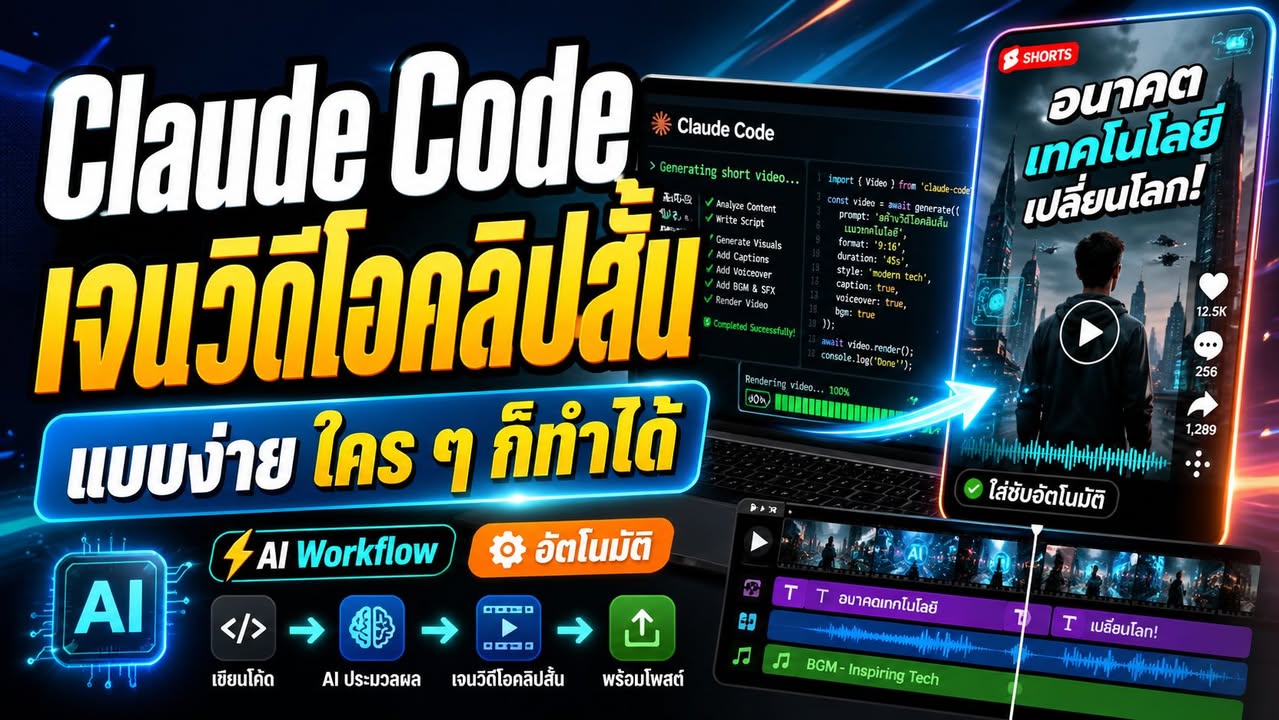 ต่อไปคนทำคอนเทนต์ อาจไม่ได้แข่งกันที่ “ตัดต่อเก่งกว่า”