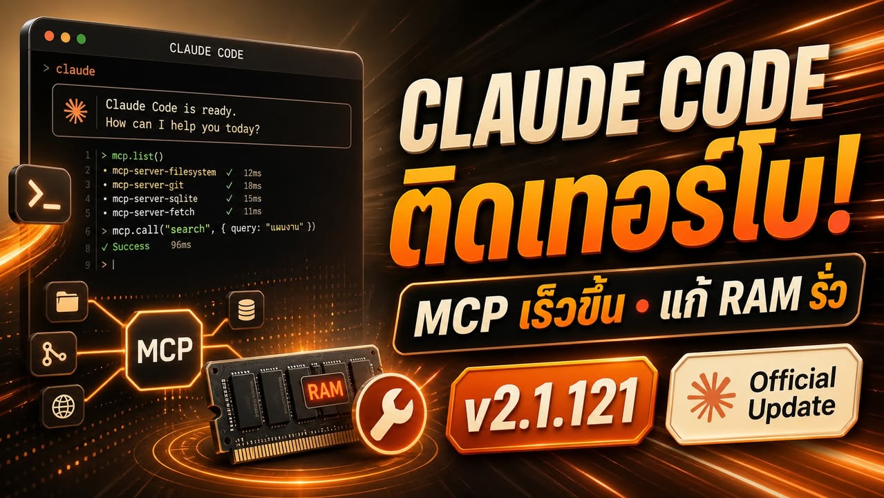 Claude Code v2.1.121 มาแล้ว — อัปเดตนี้สาย Agent ควรรู้