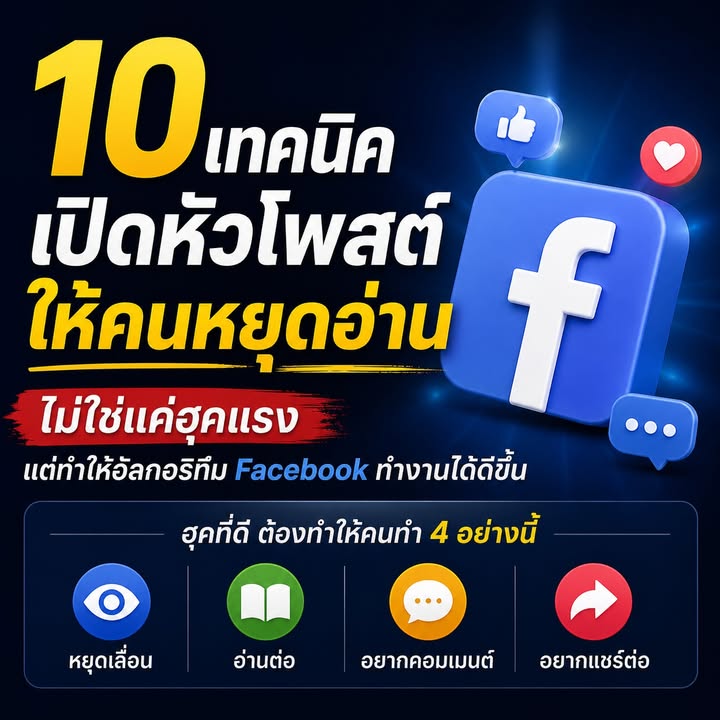 ทำคอนเทนต์ทุกวัน แต่โพสต์ลงไปแล้วเงียบ — ปัญหาอาจไม่ได้อยู่ท…