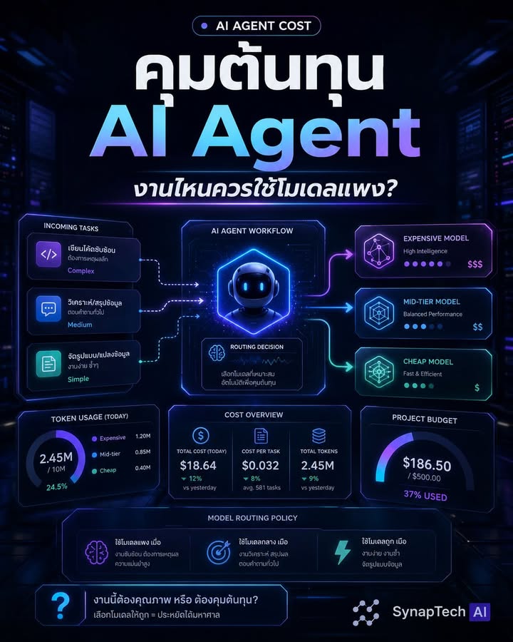 🚨 ตอนนี้ผมเริ่มรู้สึกว่า AI Agent ทำให้เราสร้างแอปได้แทบทุกอ…
