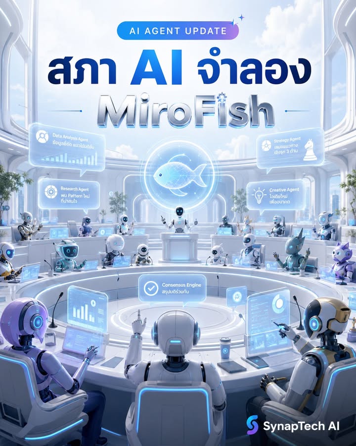 🧐 ถ้ามี AI พันๆ ตัวที่คิดและจำได้เหมือนคน...