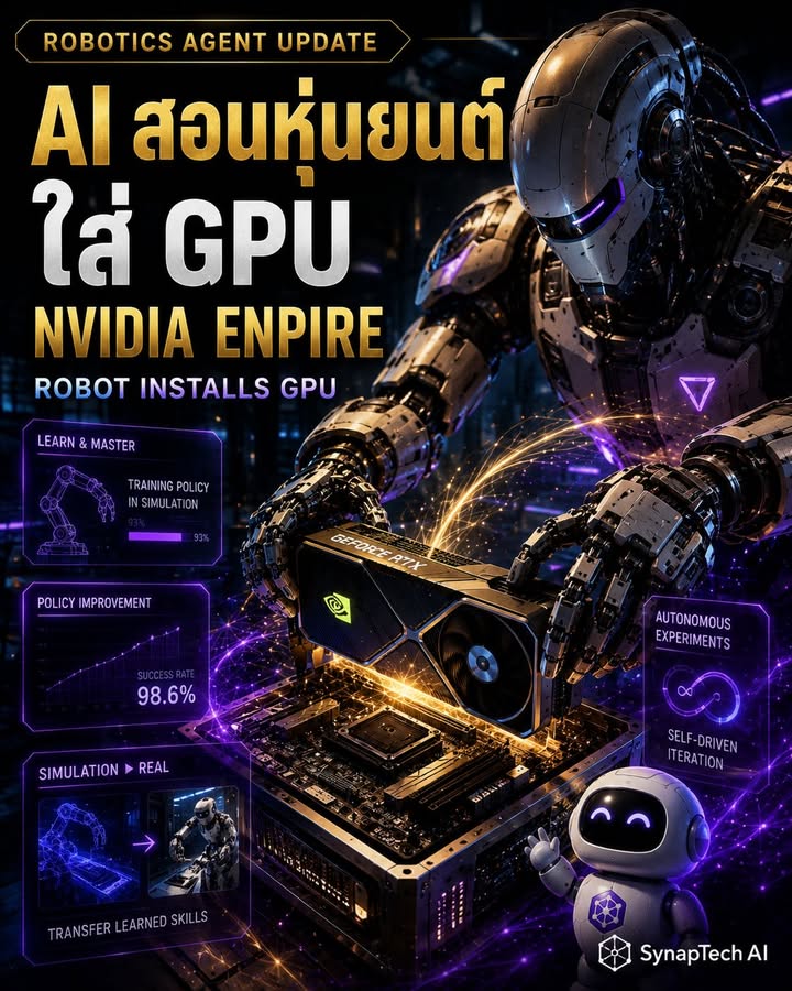 🤖 AI Agent ไม่ได้อยู่แค่ในหน้าจอแล้ว