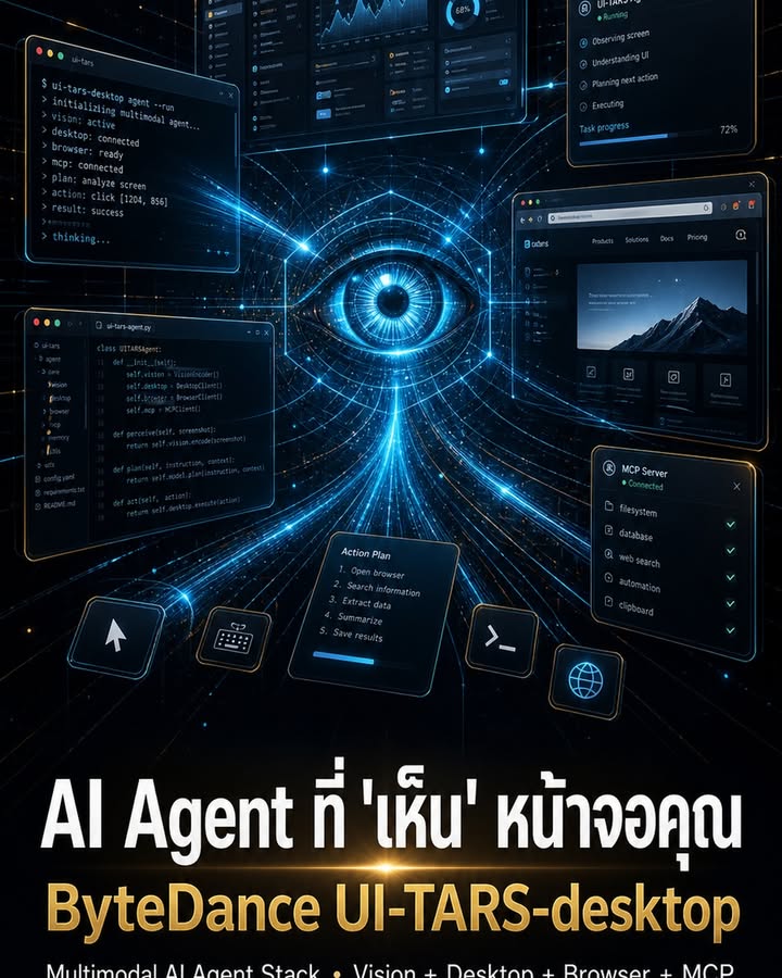 👁️ AI Agent ที่ "เห็น" หน้าจอคุณได้แล้ว
