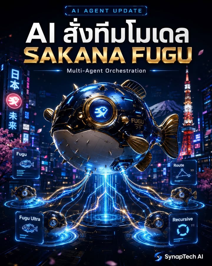 🚨 ญี่ปุ่นไม่ได้แค่ปล่อย AI ตัวใหม่