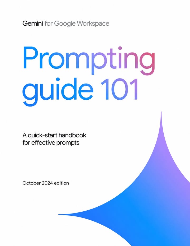 📘แจกฟรี   ใครยังเขียน Prompt แบบลองผิดลองถูกอยู่ Google มีคู…